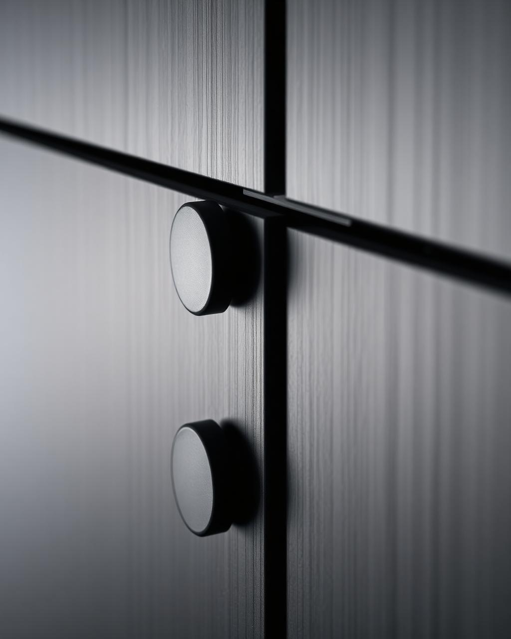 Matte Black Hardware Surface