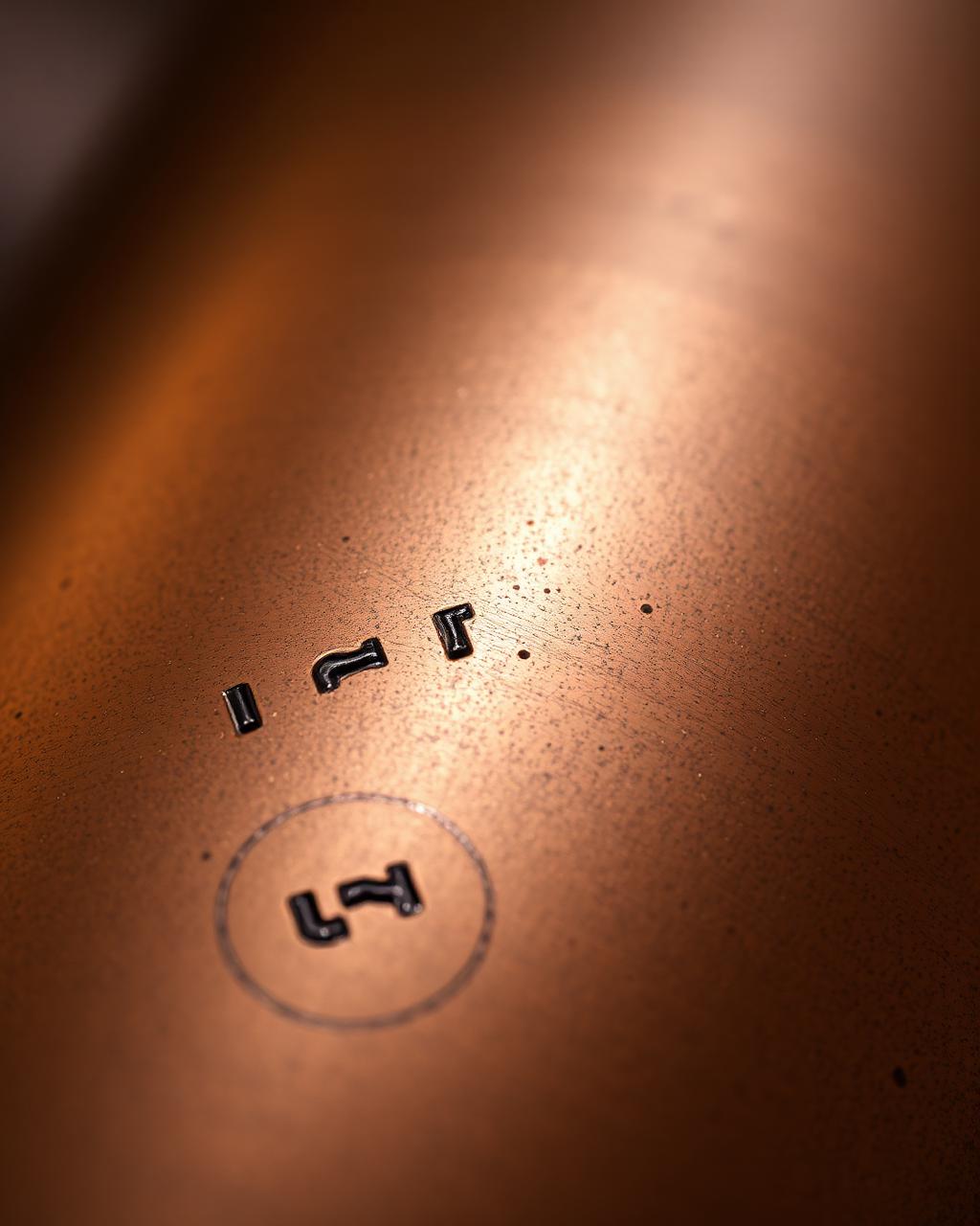 Antique Bronze Metal Surface